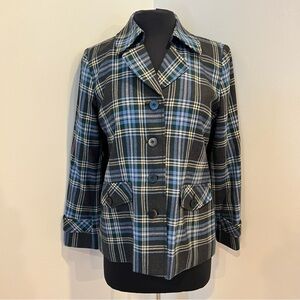 PENDLETON Virgin Wool Plaid Jacket